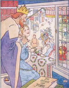 El Simplón y su Ganso ante la Princesa
